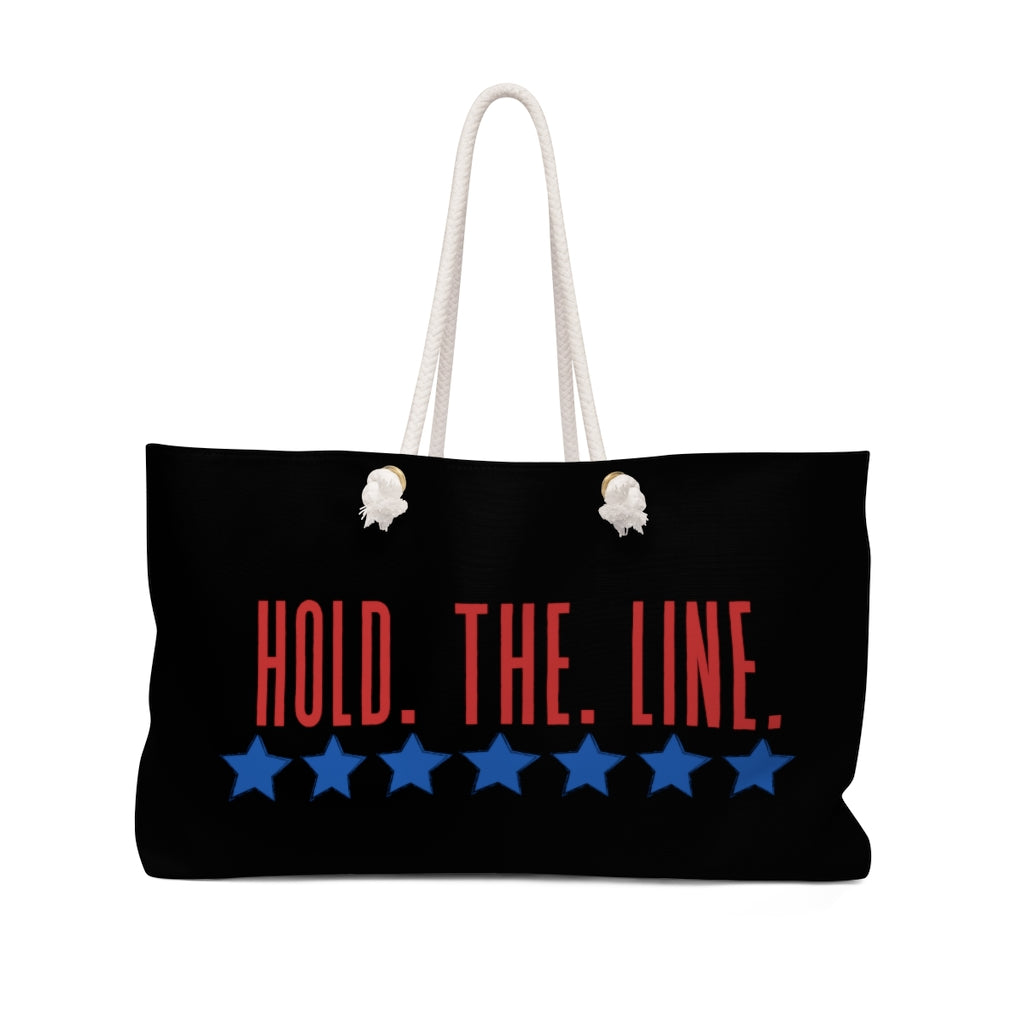 Hold The Line Large Weekender Bag