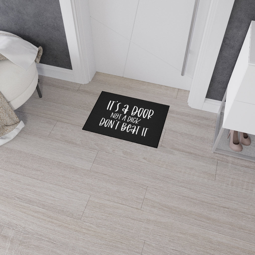 Don't Beat It Heavy Duty Door Mat