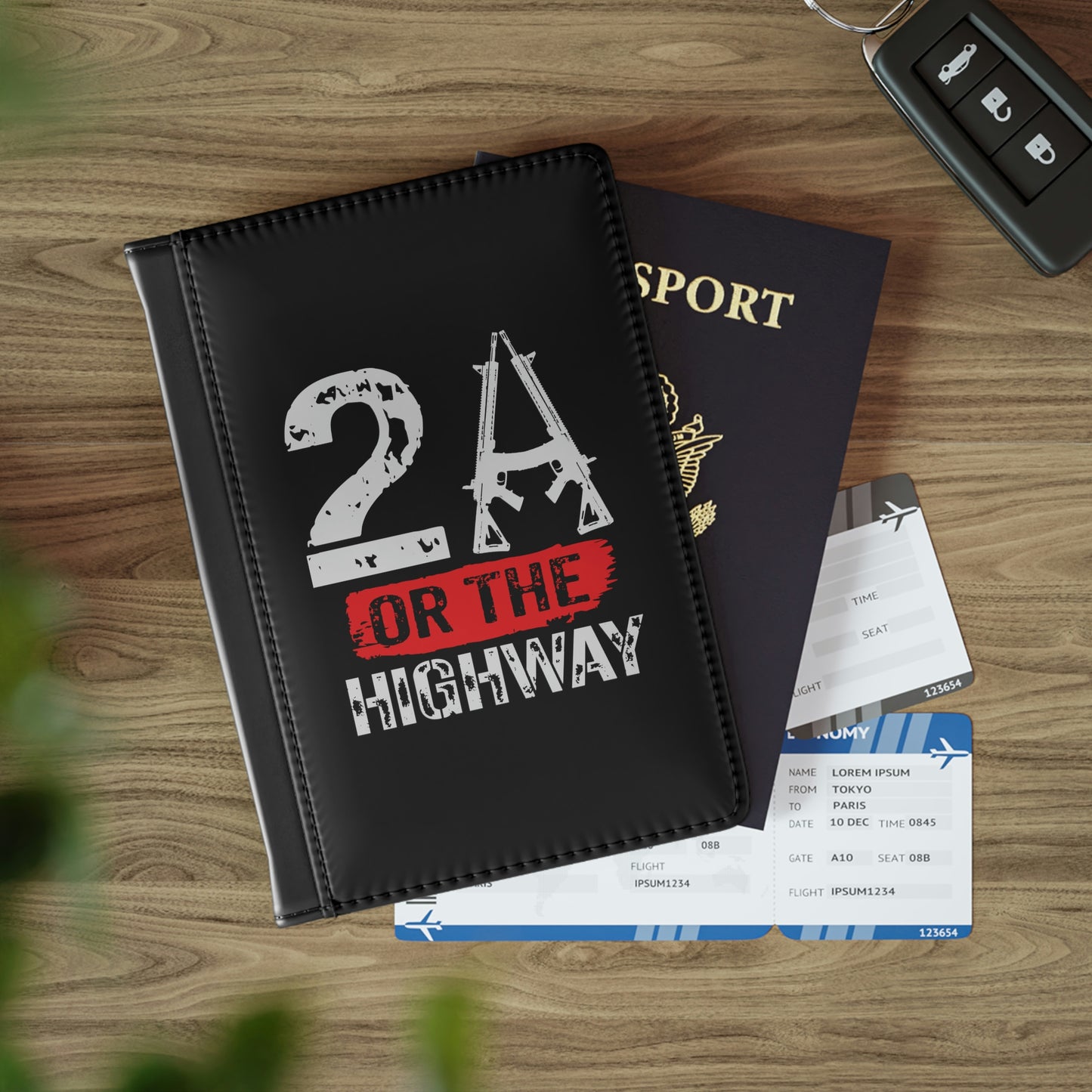 2A Or The Highway Passport Cover