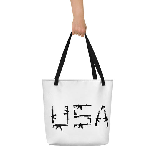 USA Firearm Large Beach Bag