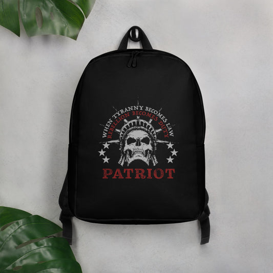 Rebellion Patriot Minimalist Backpack