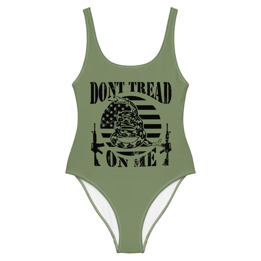 Don't Tread On Me One-Piece Swimsuit