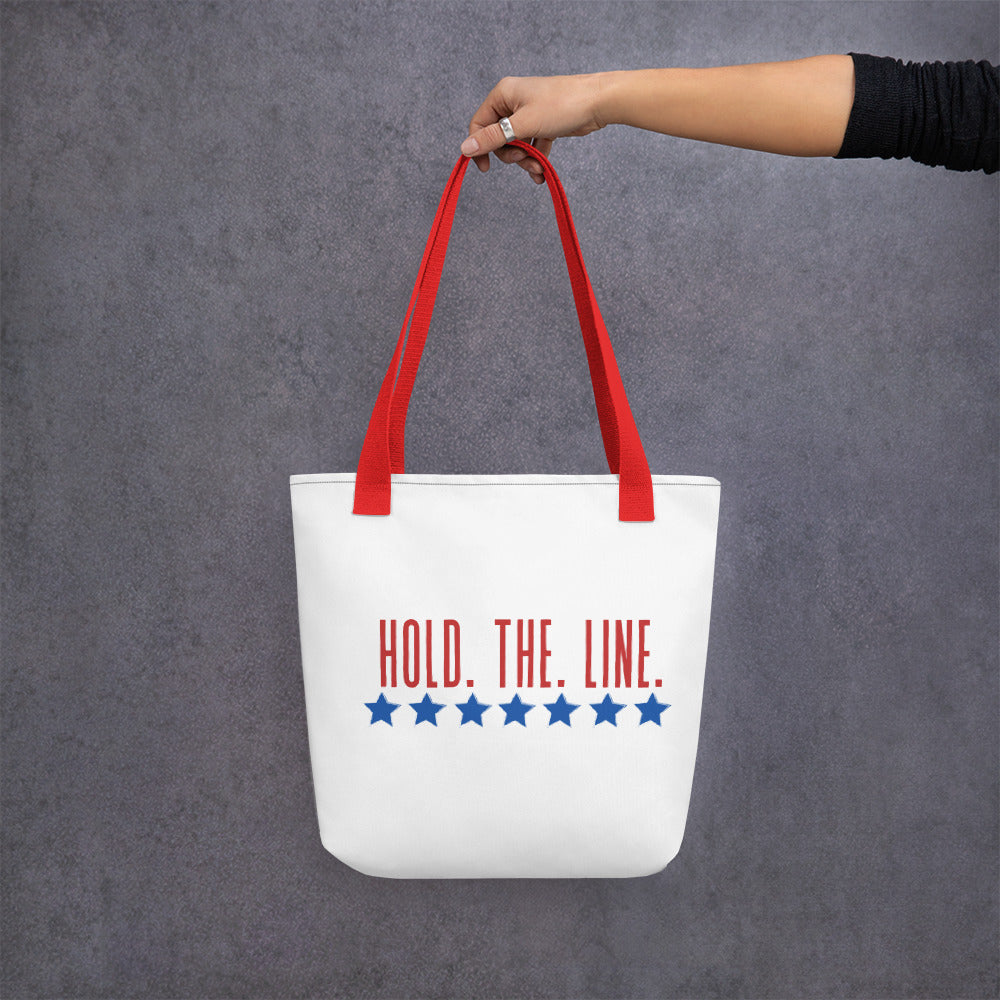 Hold The Line Tote bag