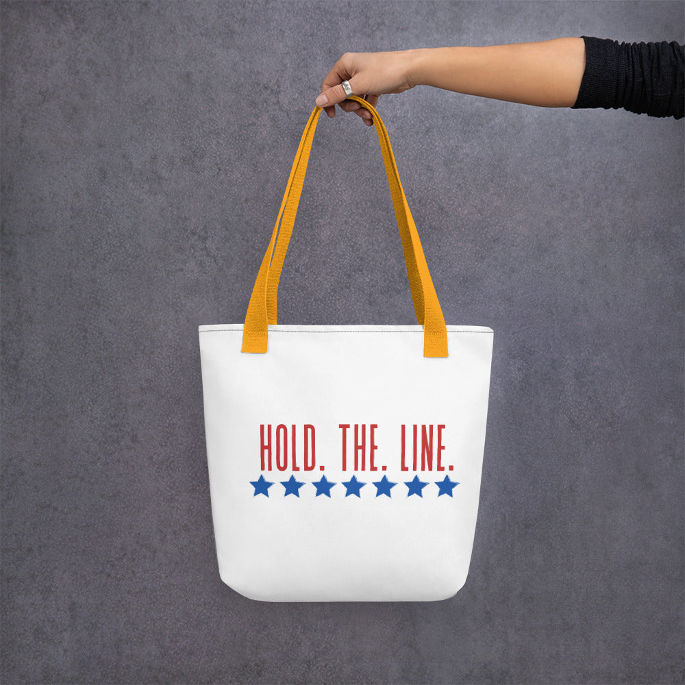 Hold The Line Tote bag