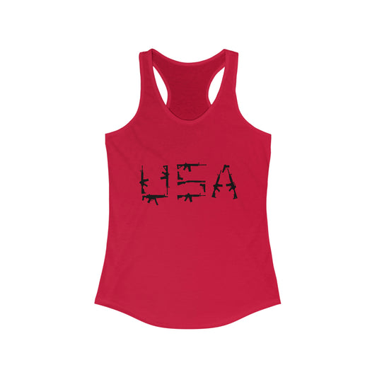 Women's USA Firearm Collection Racerback Tank