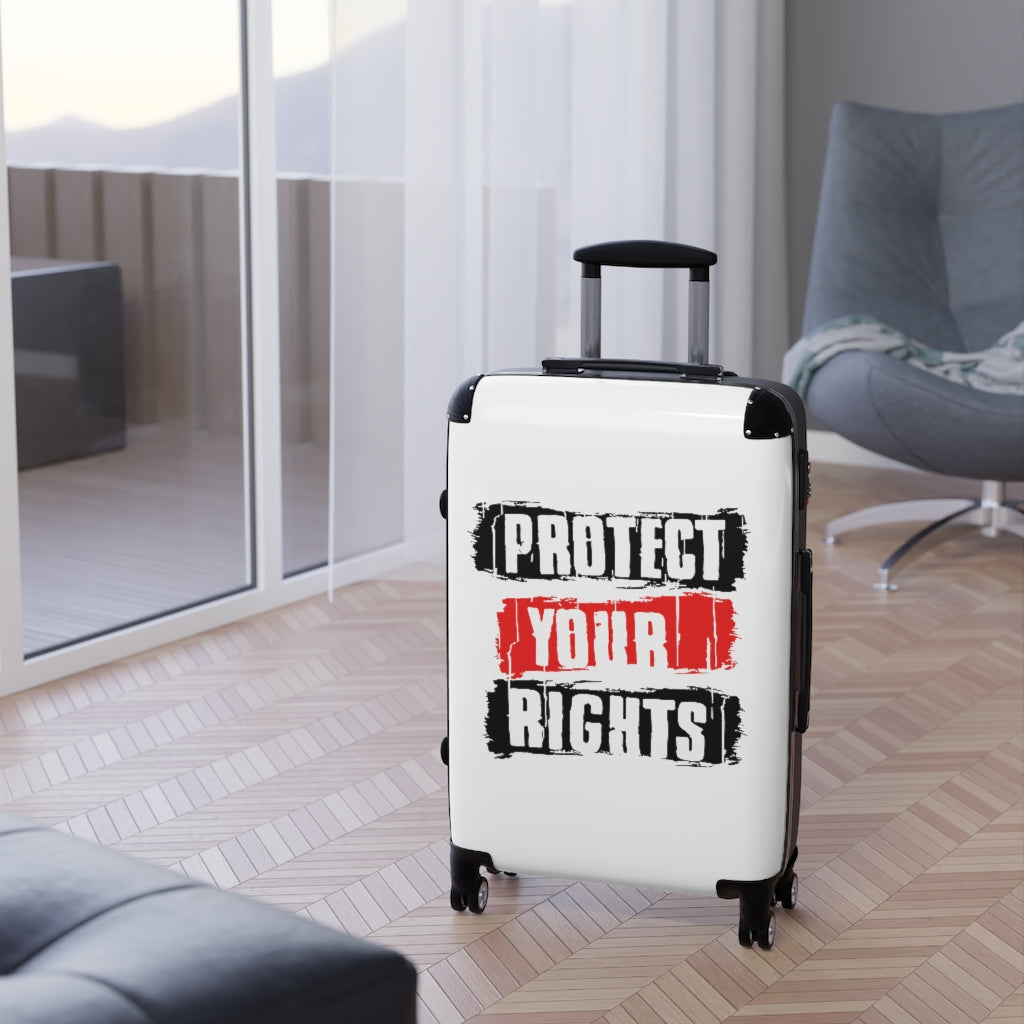 Protect Your Rights Suitcase