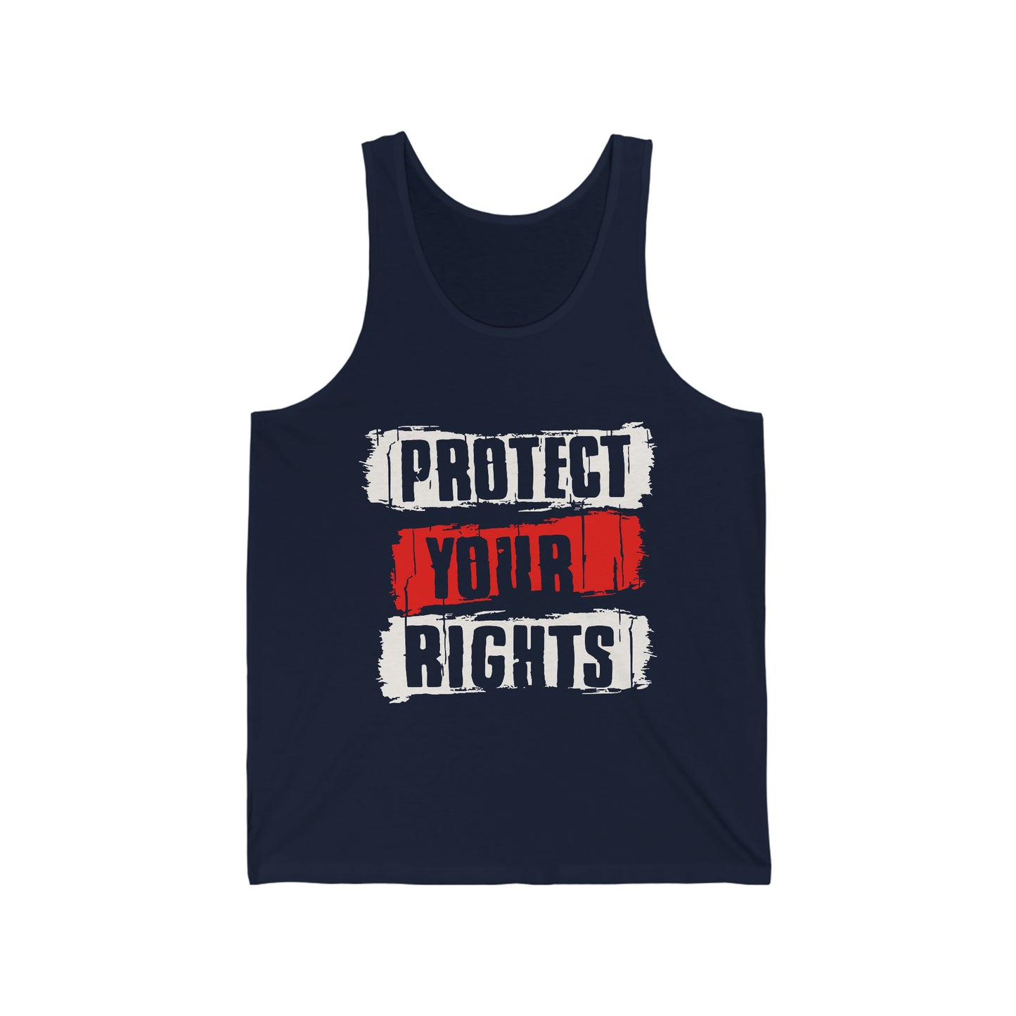 Protect Your Rights Mens Jersey Tank