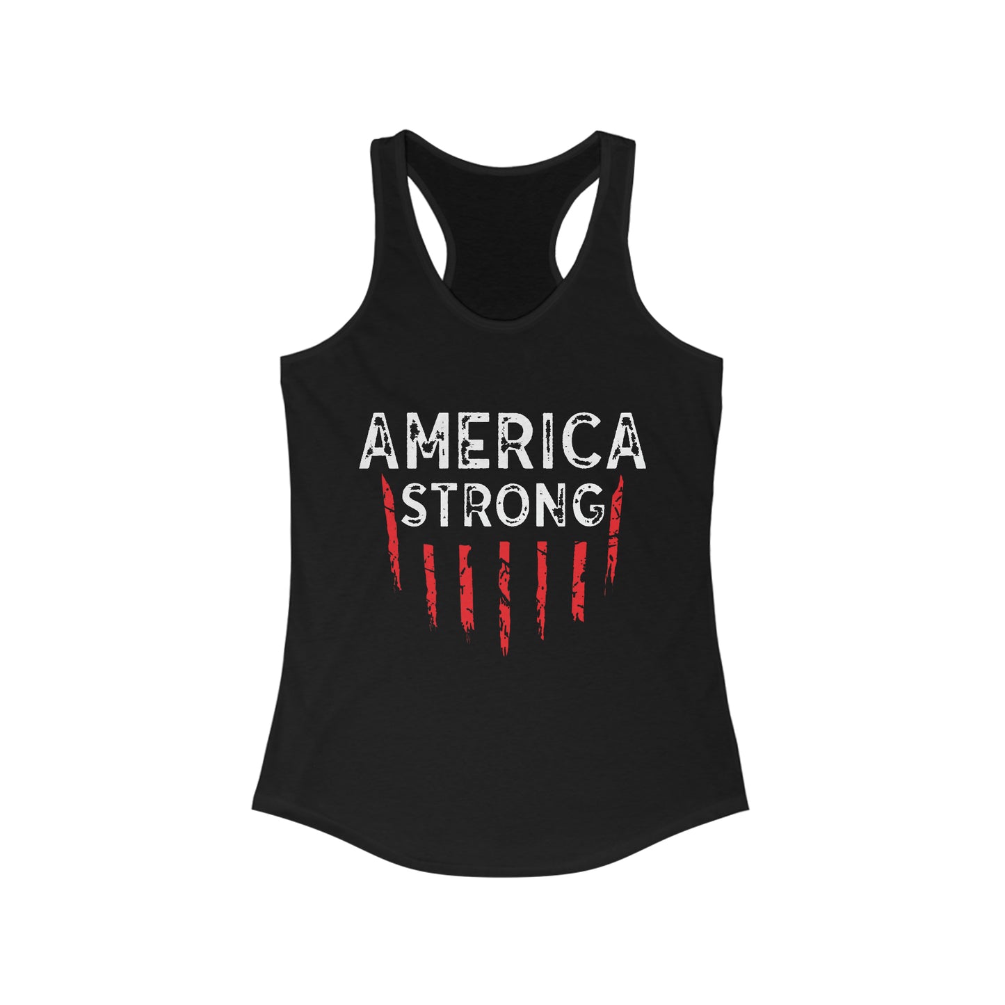 America Strong Women's Racerback Tank