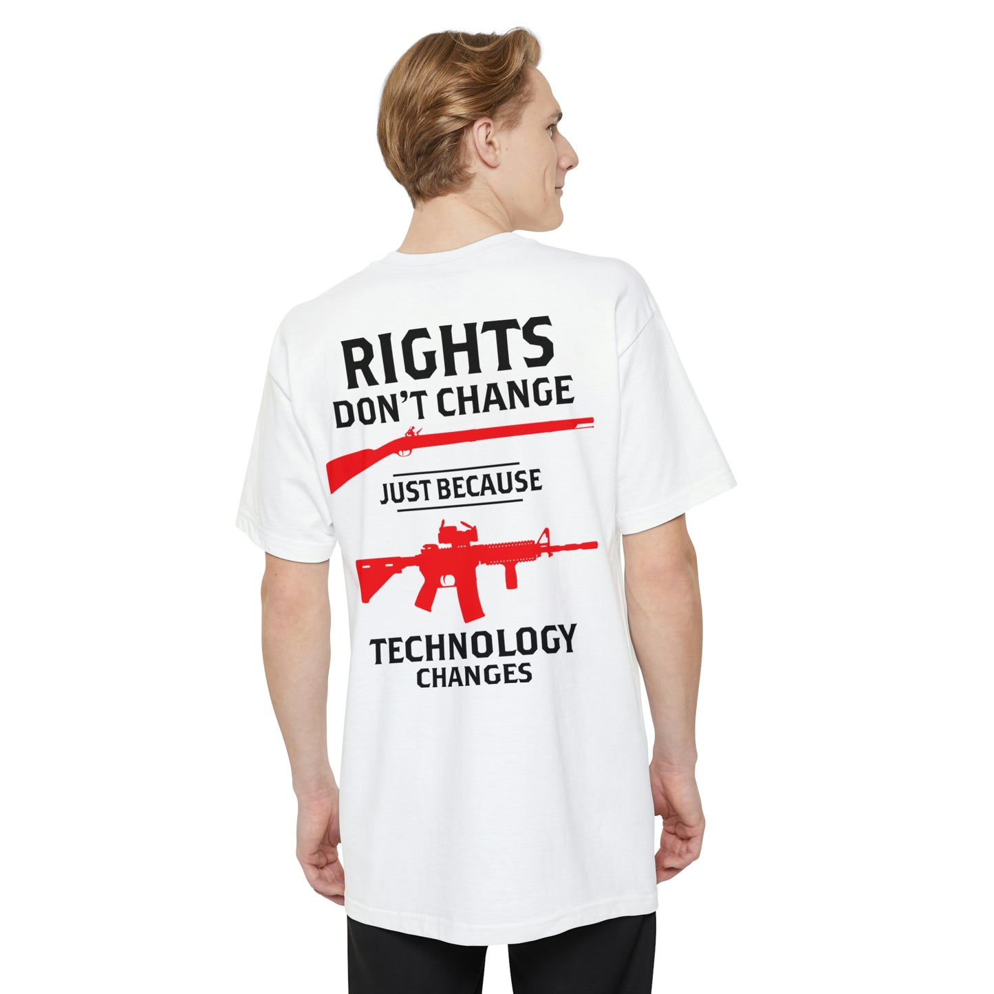 Rights Don't Change Just Because Technology Changes BIG AND TALL SIZES