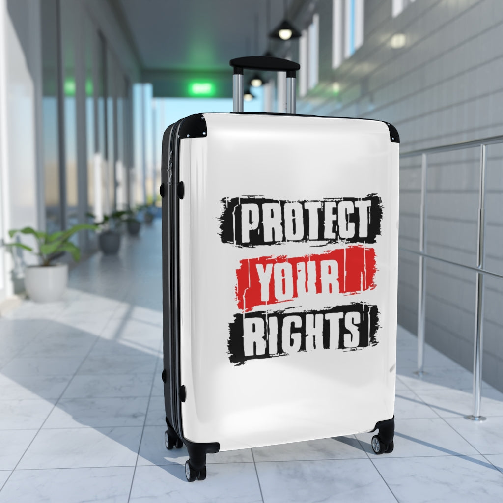 Protect Your Rights Suitcase