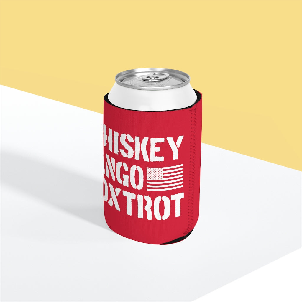 Whiskey Tango Foxtrot Koozie