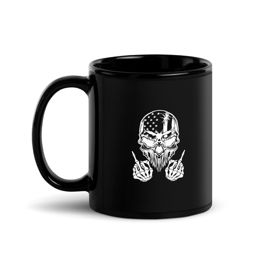 American Badass Black Coffee Mug