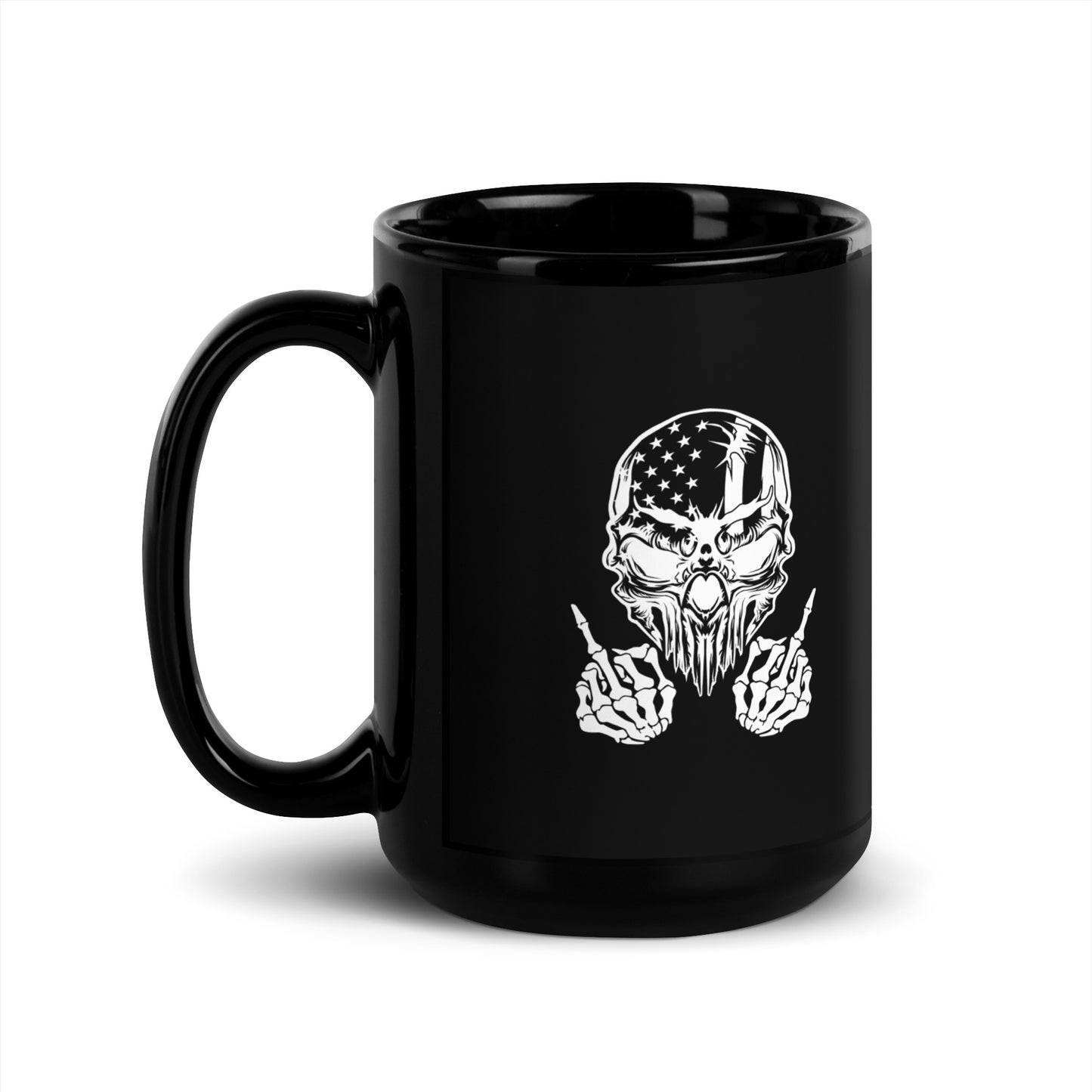 American Badass Black Coffee Mug