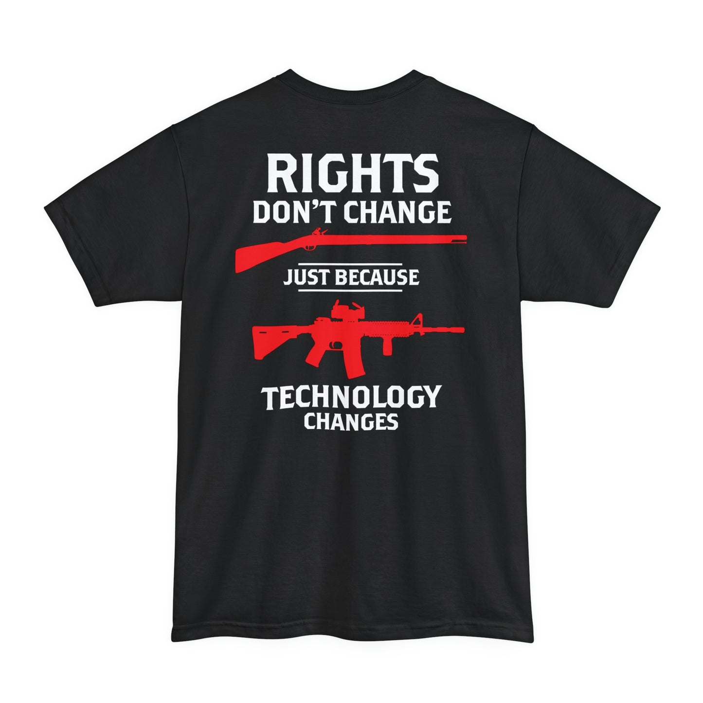 Rights Don't Change Just Because Technology Changes BIG AND TALL SIZES