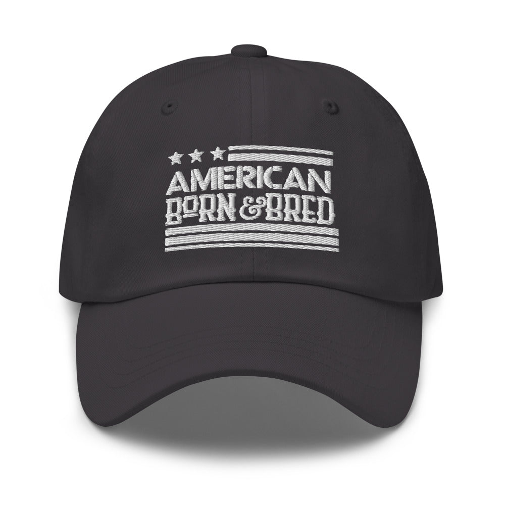 American Born and Bread Unisex Embroidered Hat