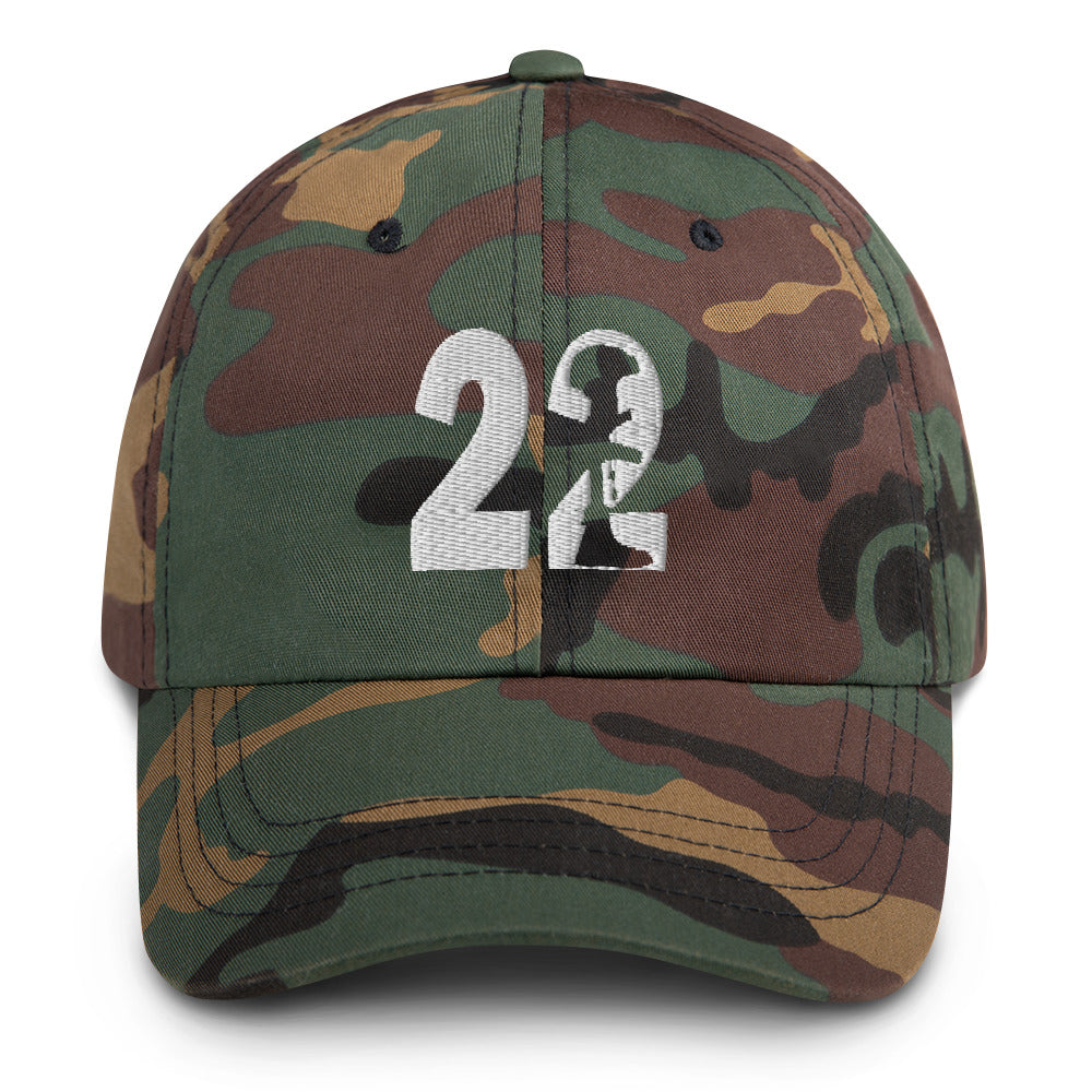 22 A Day End Veteran Suicide Camo Hat