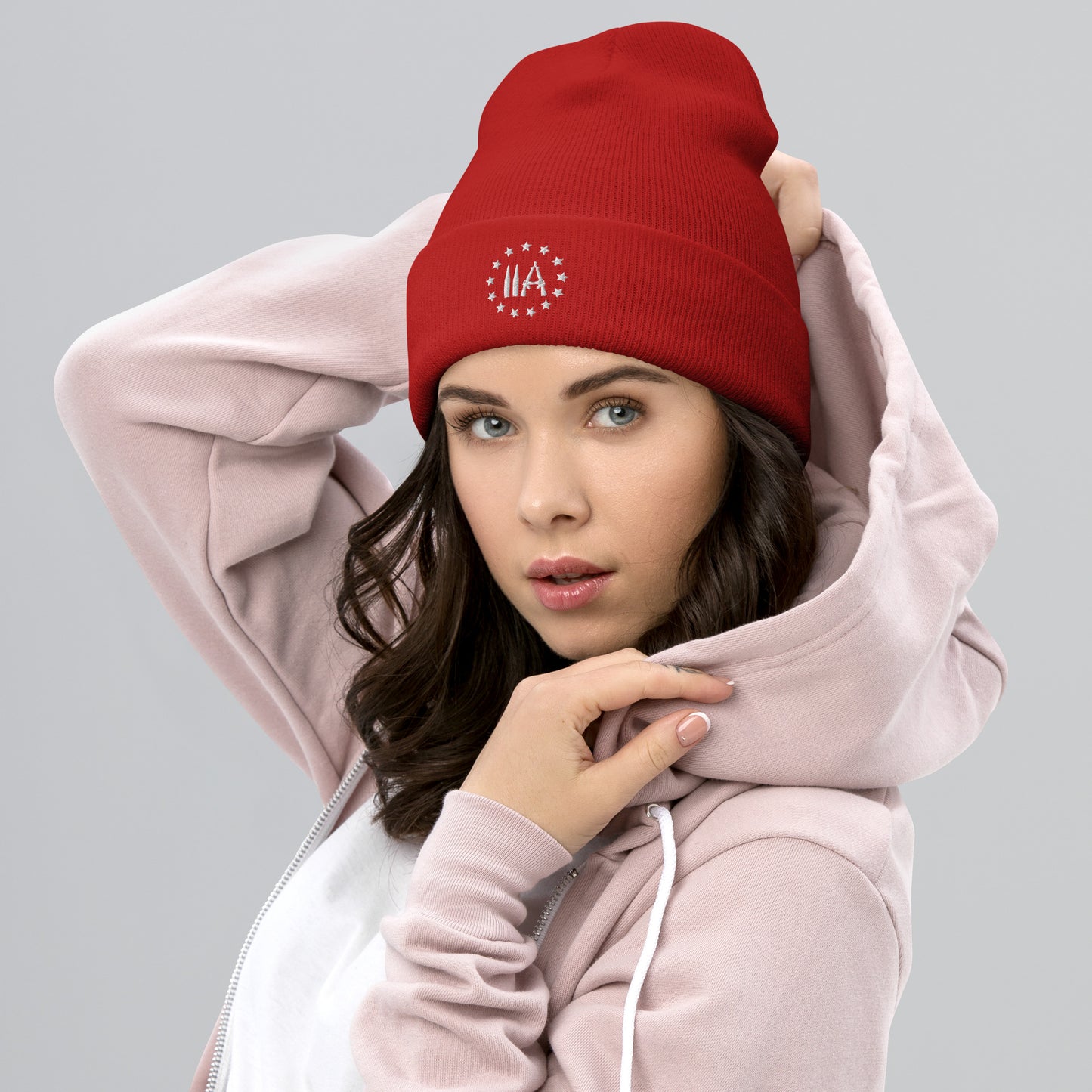 2A 2nd Amendment Cuffed Beanie