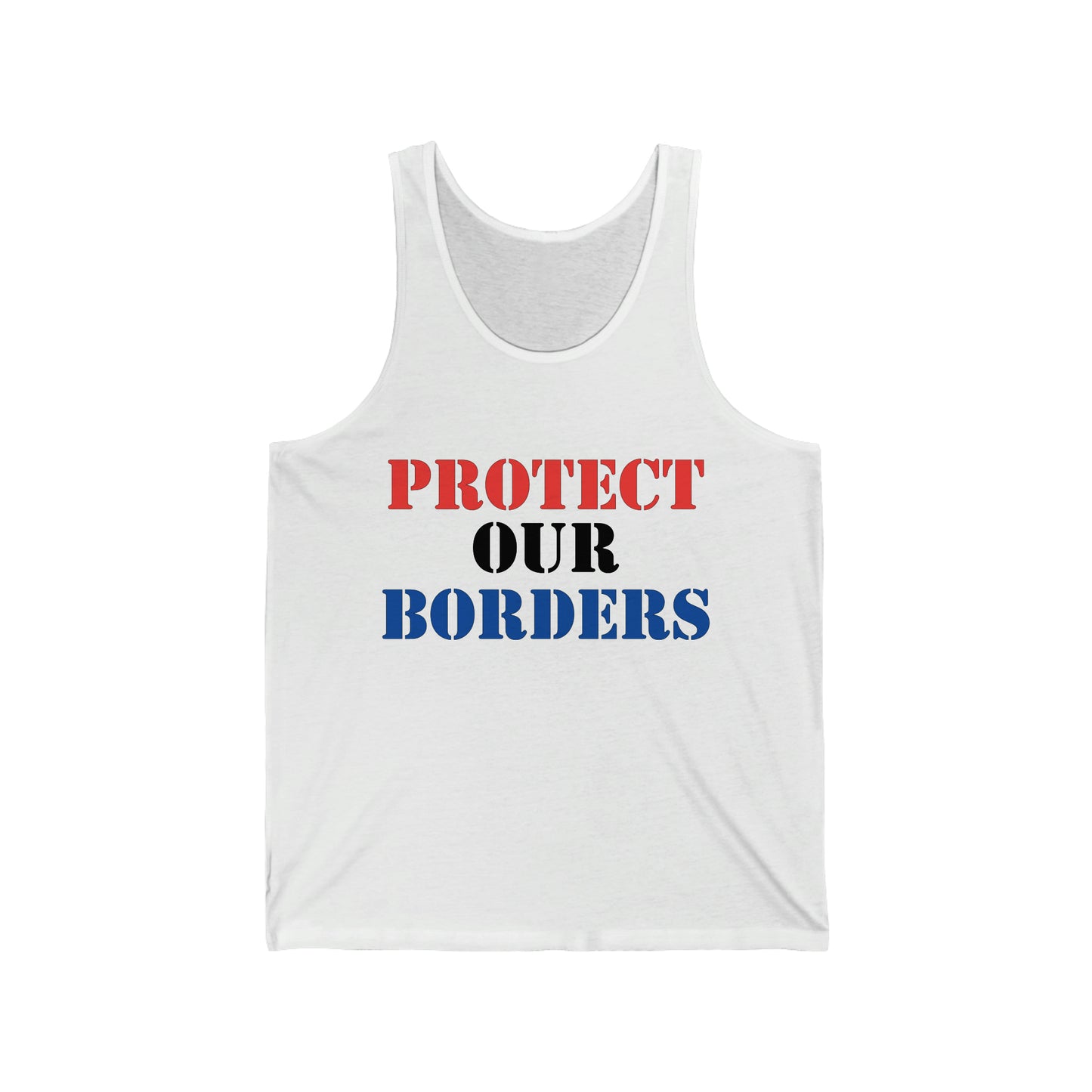 Protect Our Borders Jersey Tank