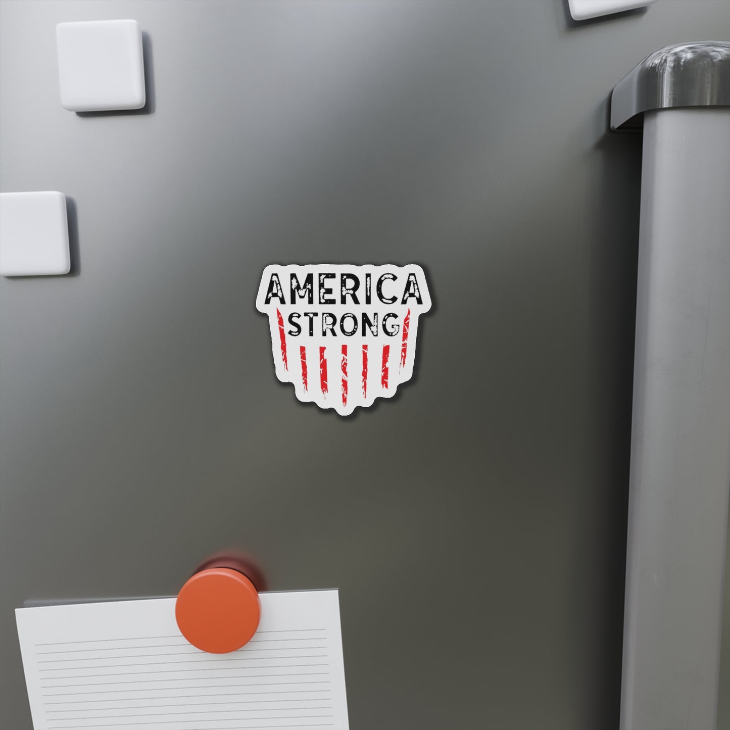 America Strong Die-Cut Magnet