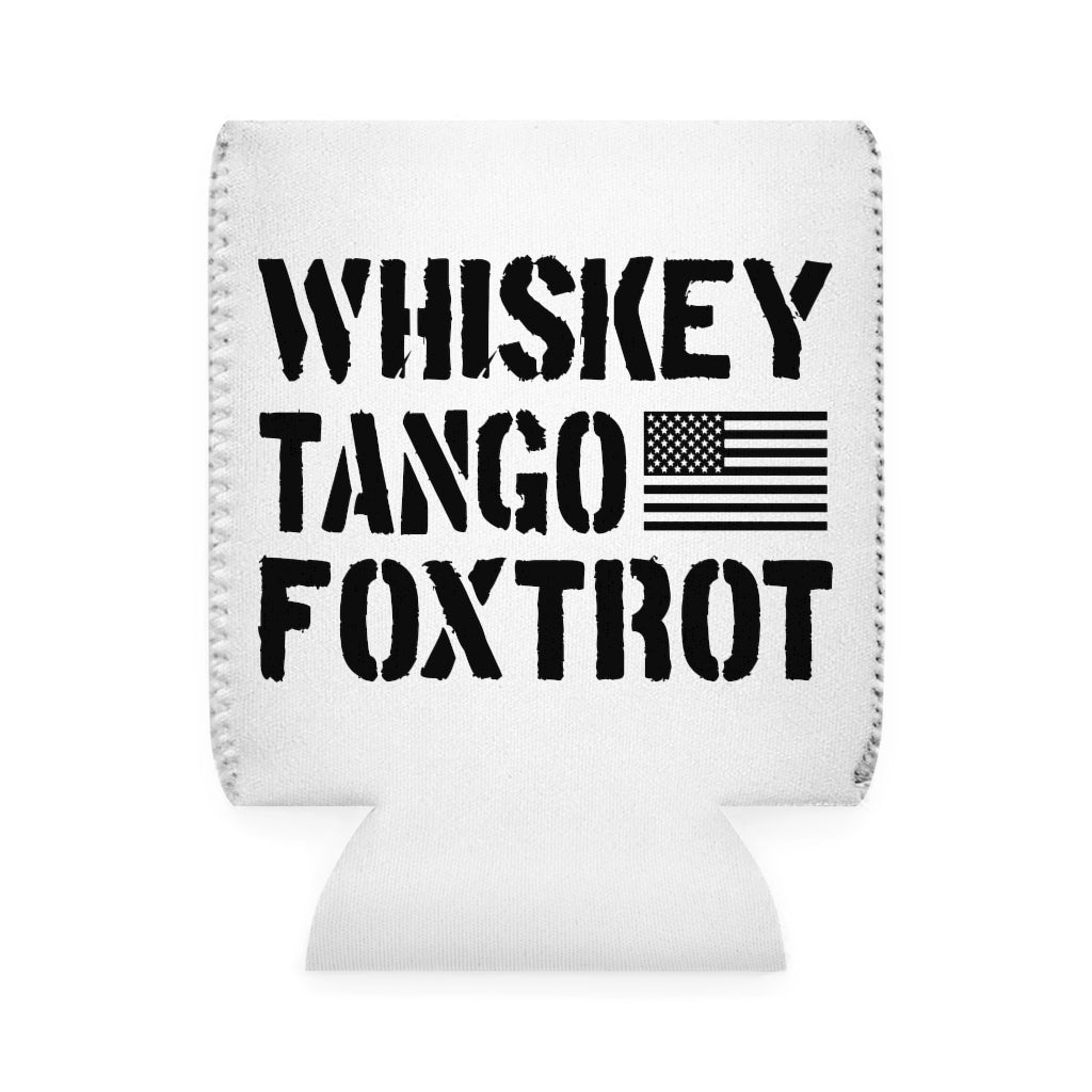 Whiskey Tango Foxtrot Koozie