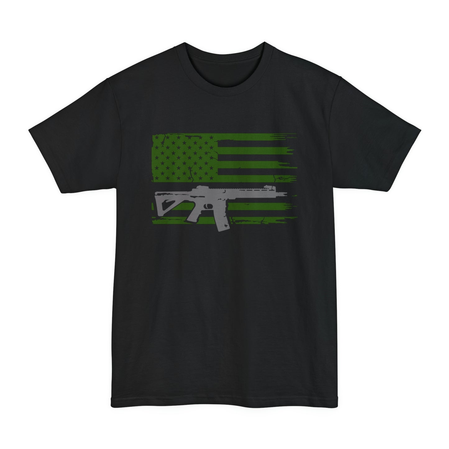 USA Gun Flag Shirt BIG AND TALL SIZES