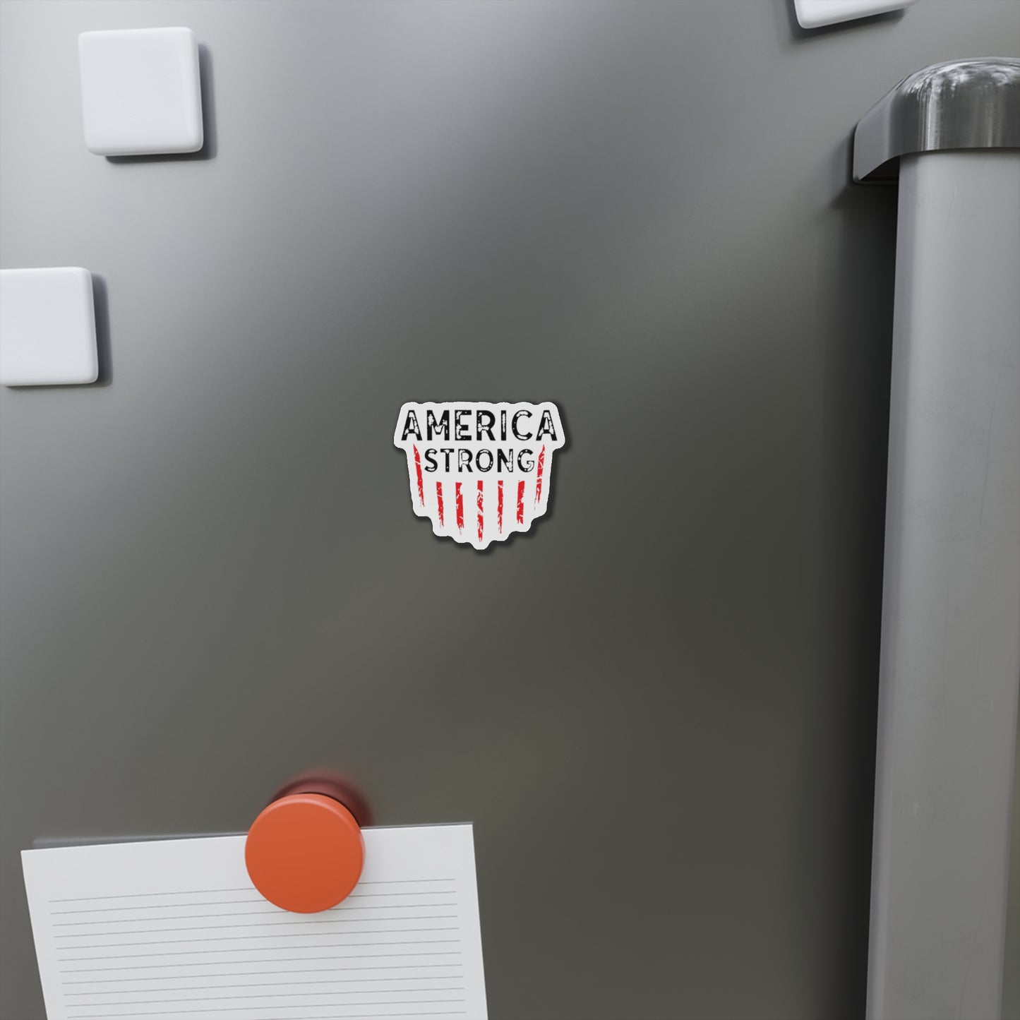 America Strong Die-Cut Magnet