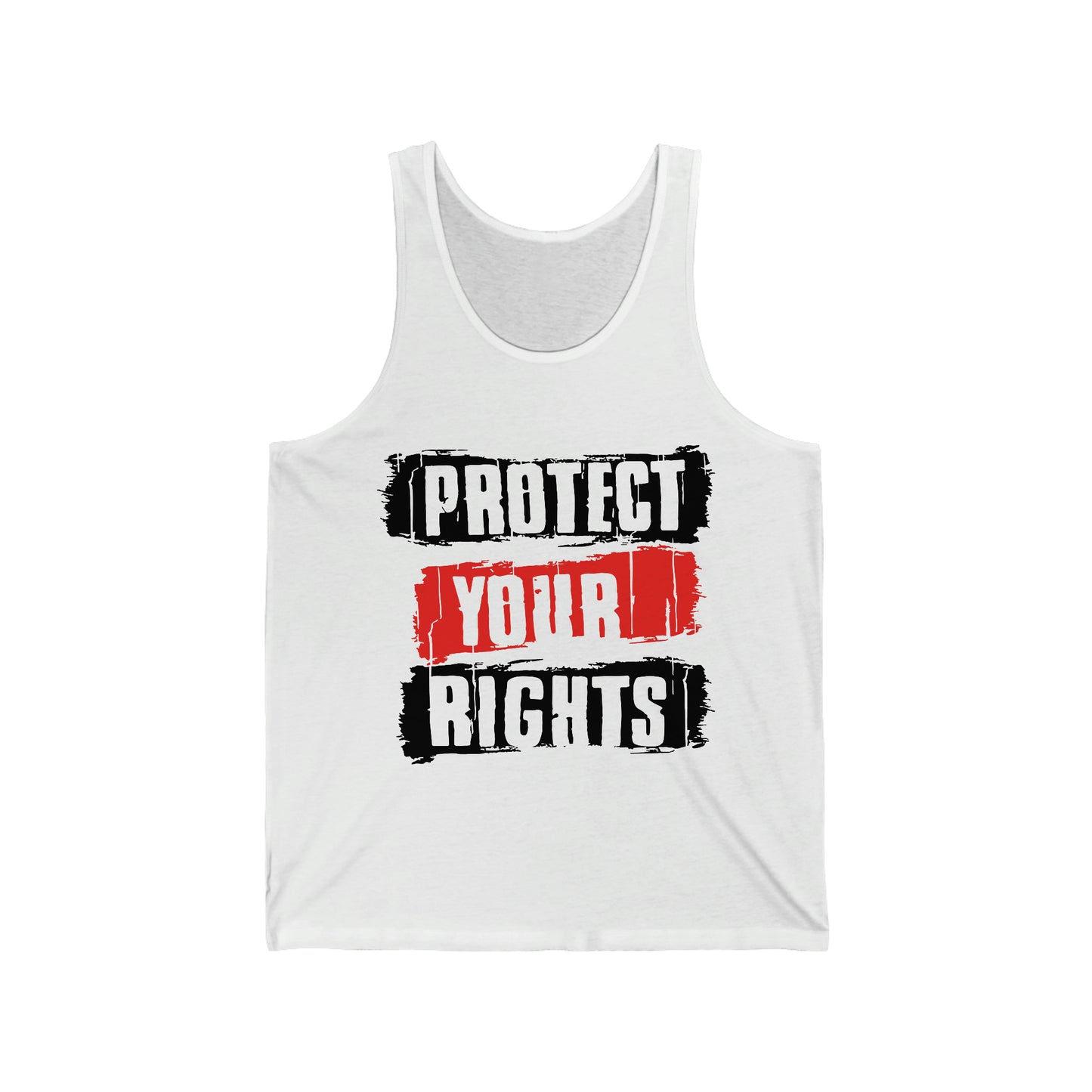 Protect Your Rights Mens Jersey Tank