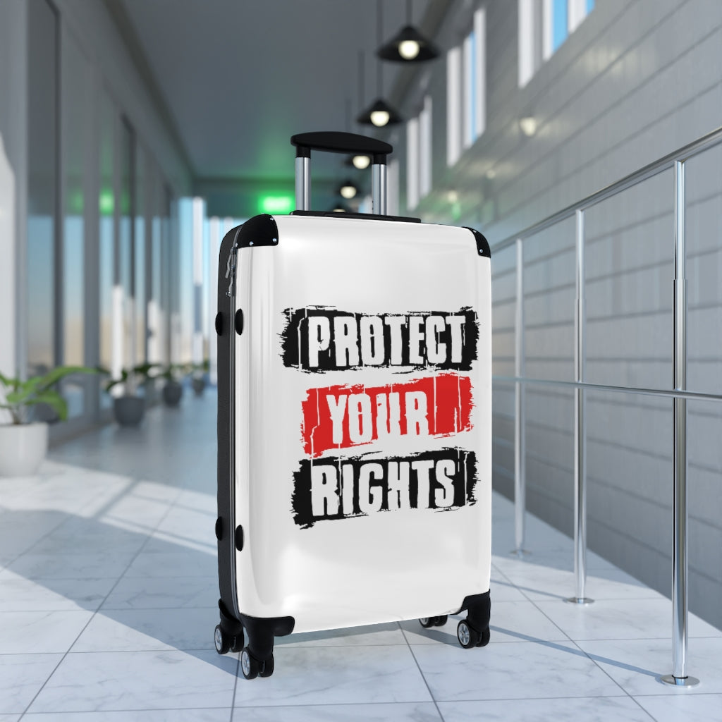 Protect Your Rights Suitcase