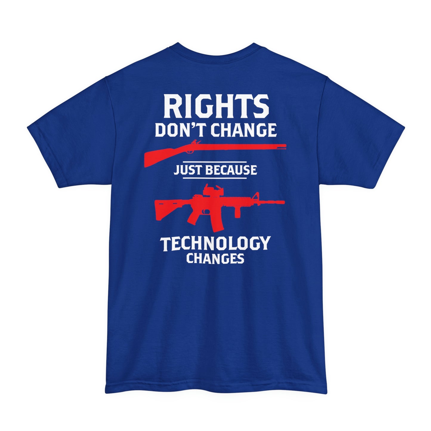 Rights Don't Change Just Because Technology Changes BIG AND TALL SIZES