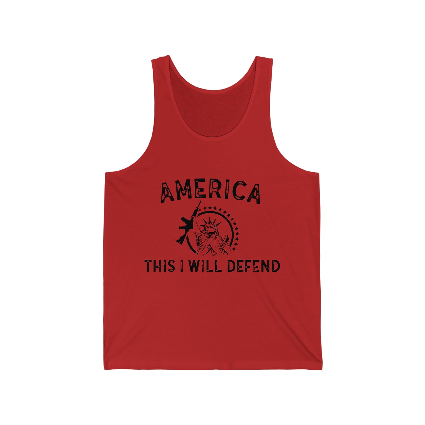 America This I Will Defend Unisex Tank