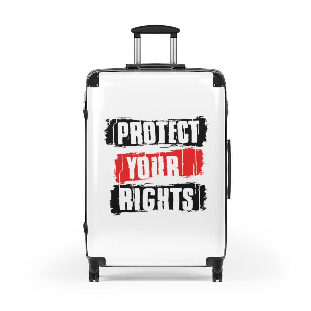 Protect Your Rights Suitcase