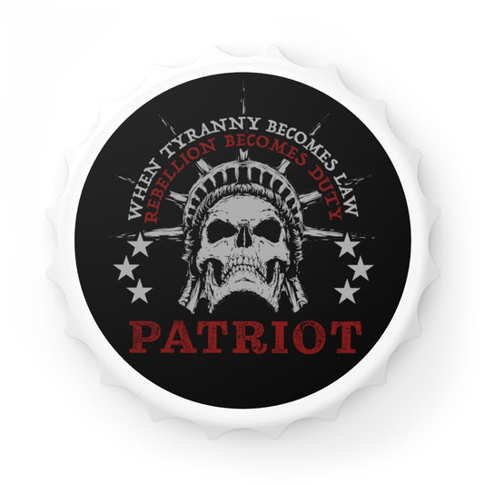 Rebellion Patriot Magnetic Bottle Opener