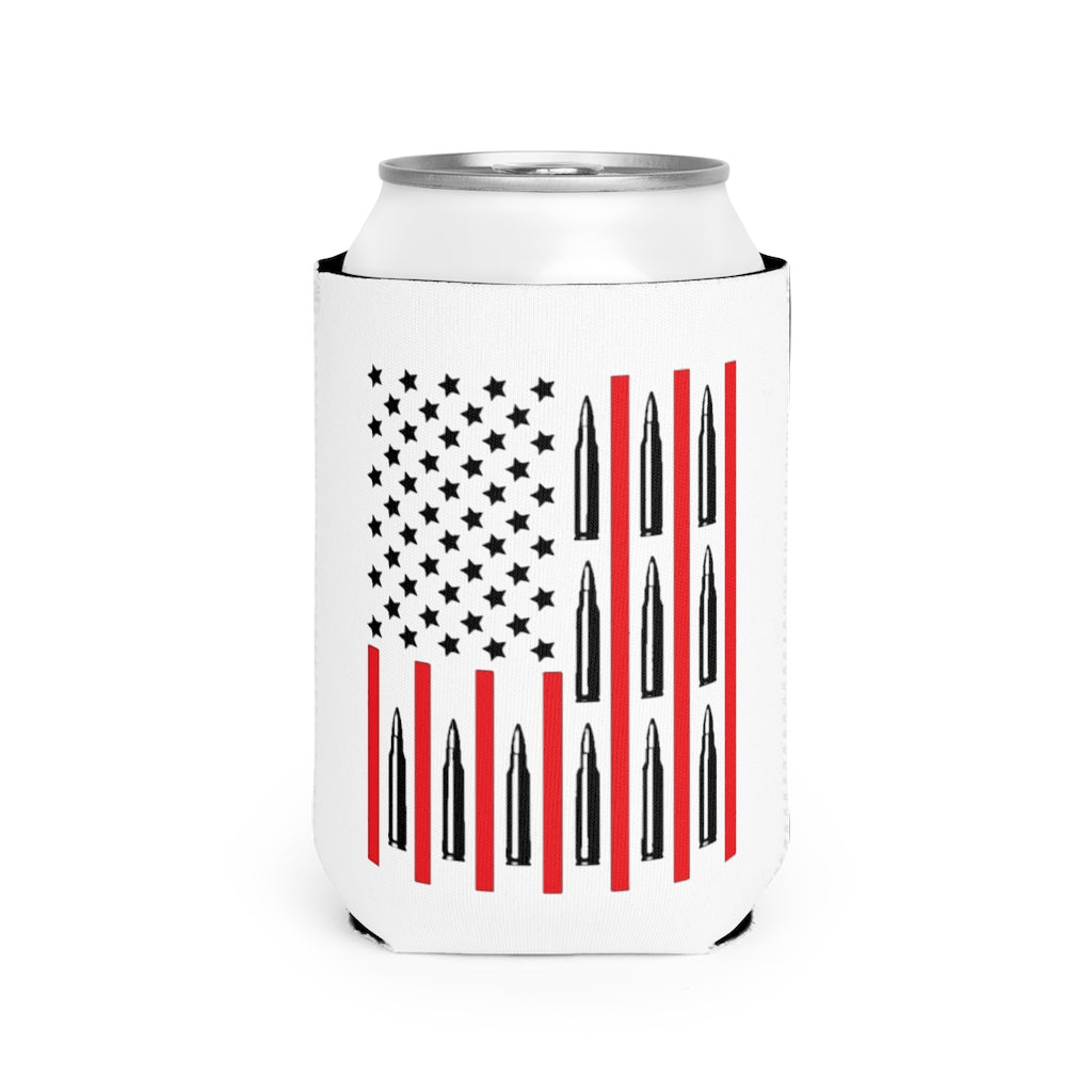 556 Ammo Flag Koozie