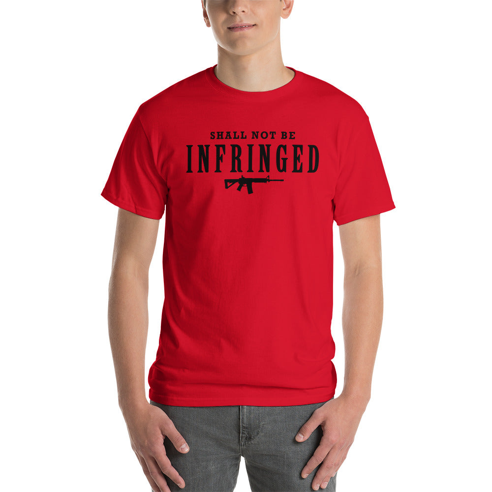 Men's Shall Not Be Infringed Short Sleeve T-Shirt