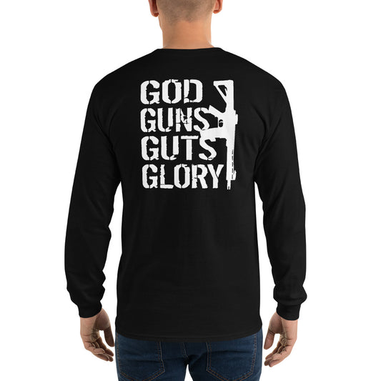 God Guns Guts Glory Long Sleeve Shirt