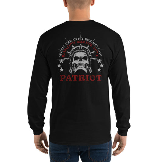 Rebellion Becomes Duty Men’s Long Sleeve Shirt