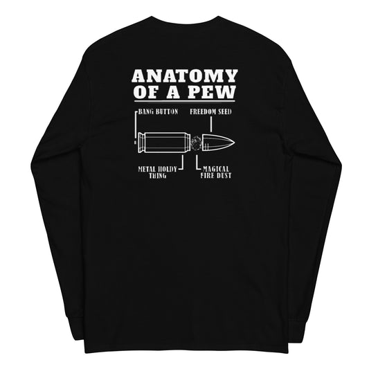 Anatomy Of A Pew Long Sleeve Shirt