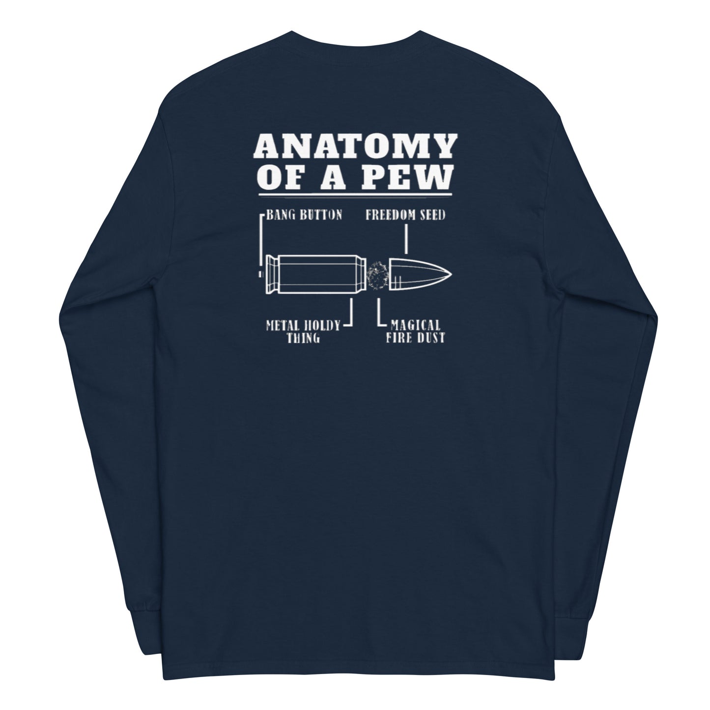 Anatomy Of A Pew Long Sleeve Shirt