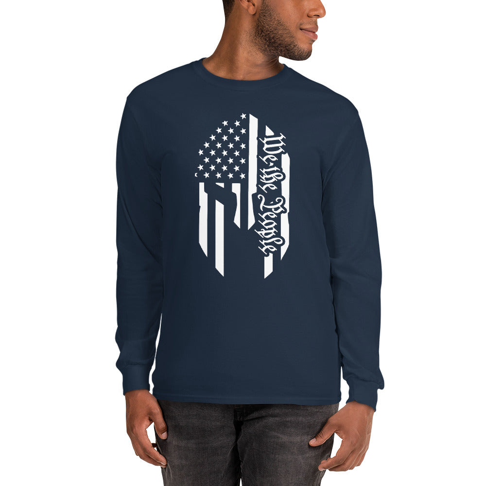 We The People Spartan Head Long Sleeve Shirt