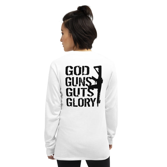 God Guns Guts Glory Long Sleeve Shirt