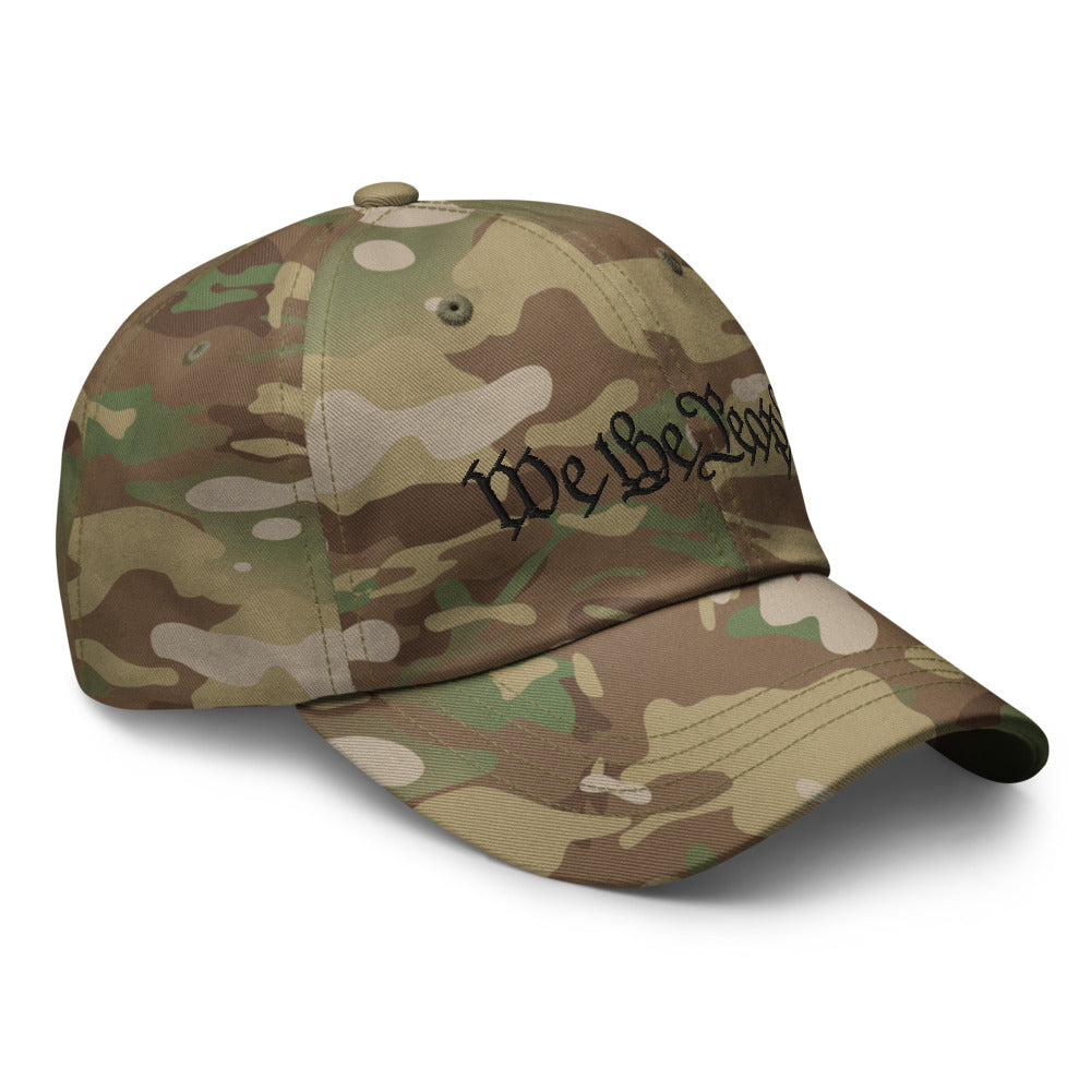 We The People Embroidered MultiCam Camo Hat