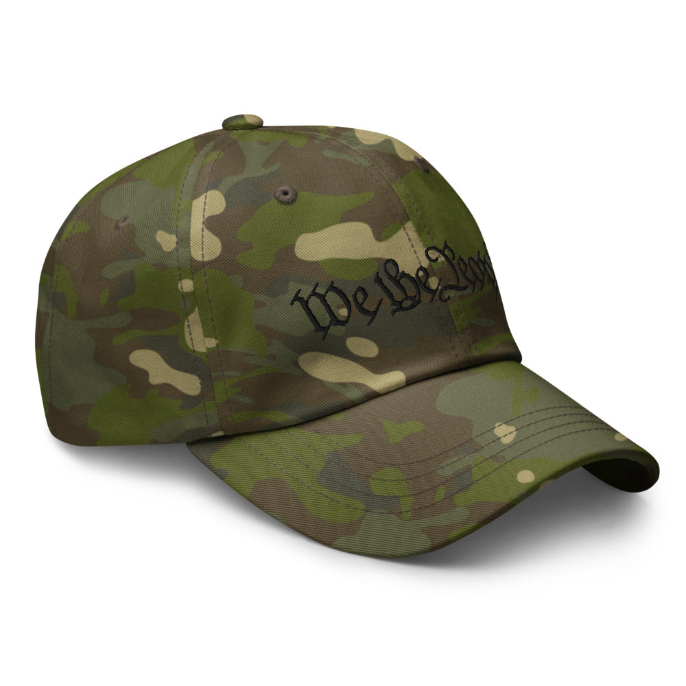 We The People Embroidered MultiCam Camo Hat