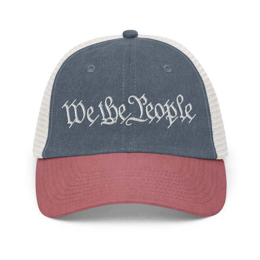 We The People Red White and Blue Trucker Hat