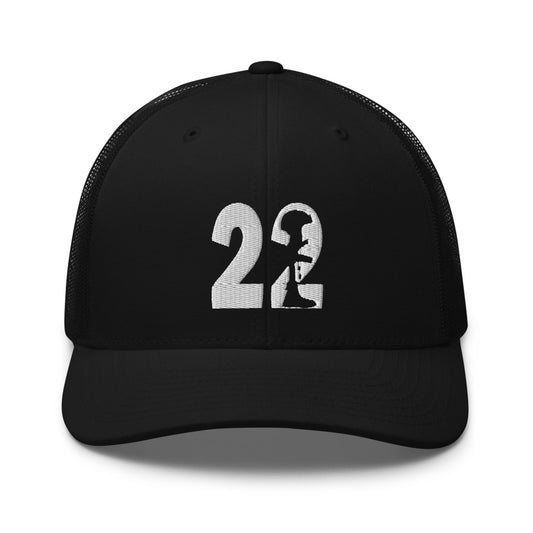 22 A Day End Veteran Suicide Trucker Cap