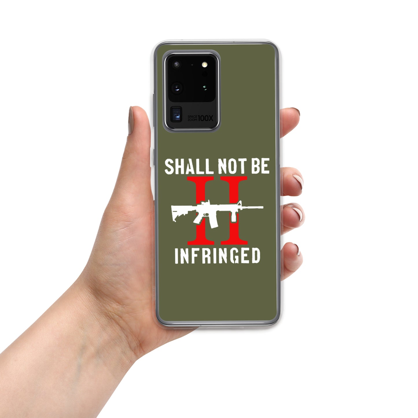 Shall Not Be Infringed Custom Samsung Phone Case