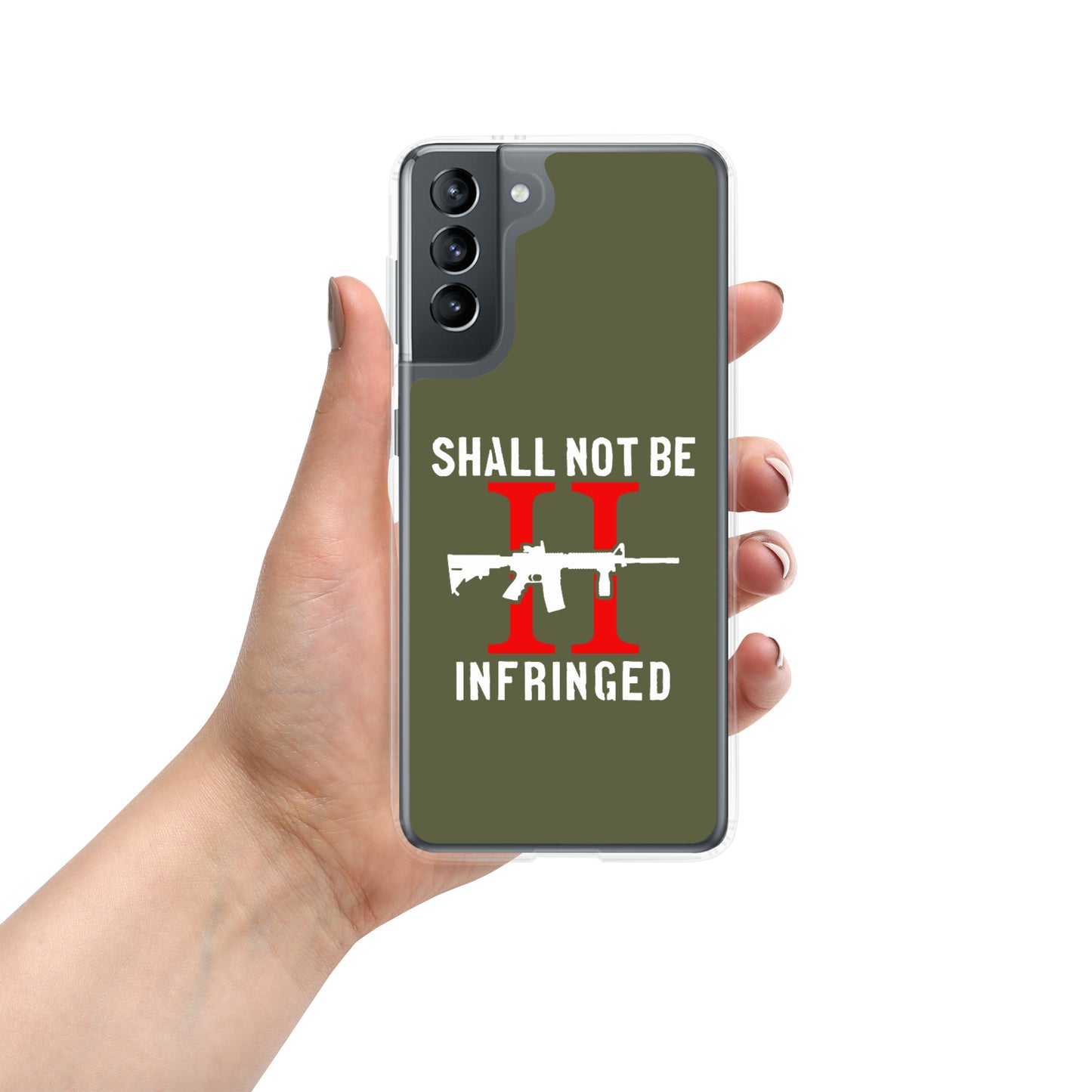 Shall Not Be Infringed Custom Samsung Phone Case