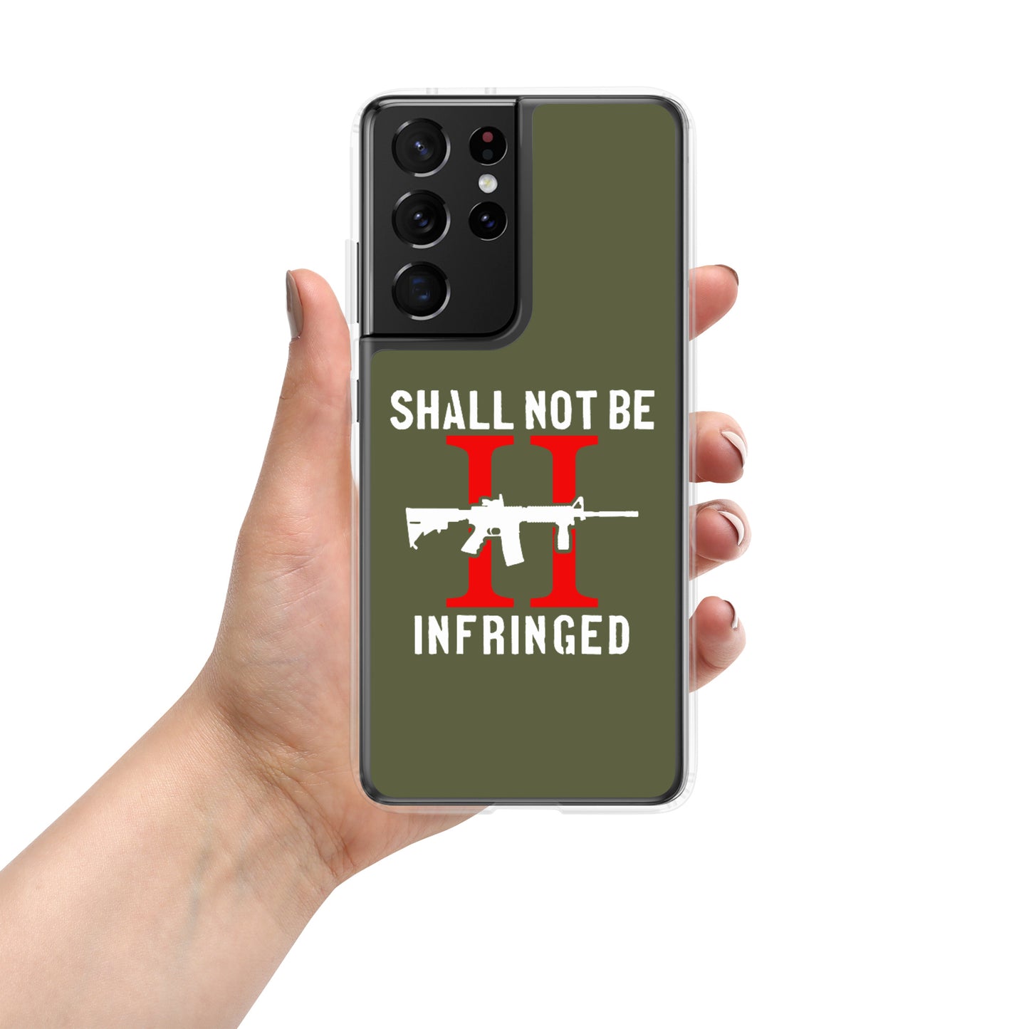 Shall Not Be Infringed Custom Samsung Phone Case