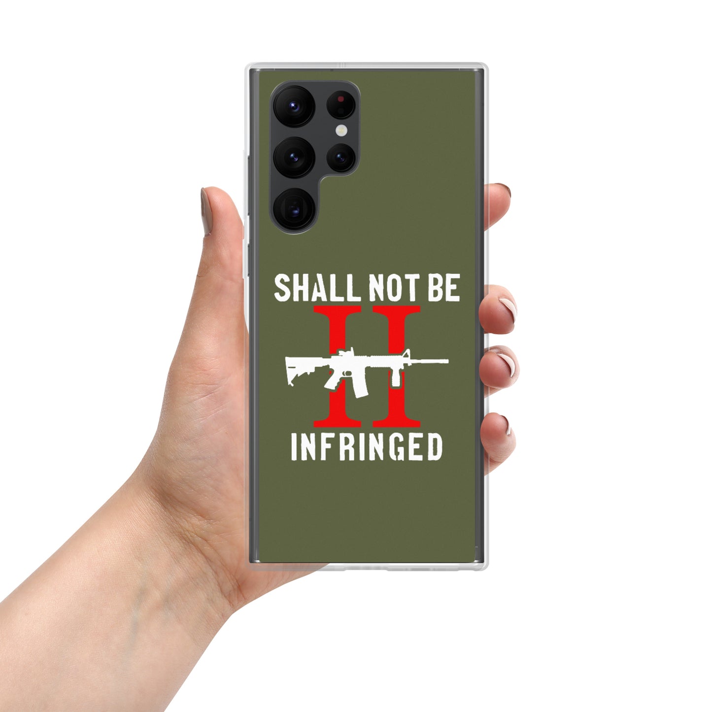 Shall Not Be Infringed Custom Samsung Phone Case