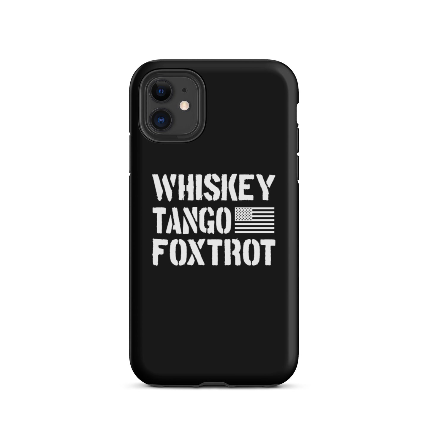 Whiskey Tango Foxtrot iPhone case