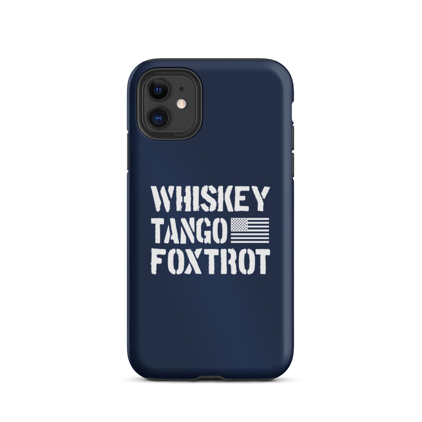 Whiskey Tango Foxtrot iPhone case